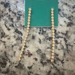 Kurt Geiger Gold Pearl Drop Earrings SOLD on other platform